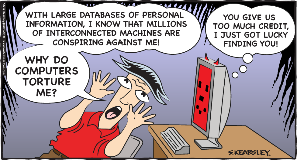 Computers conspiring against me